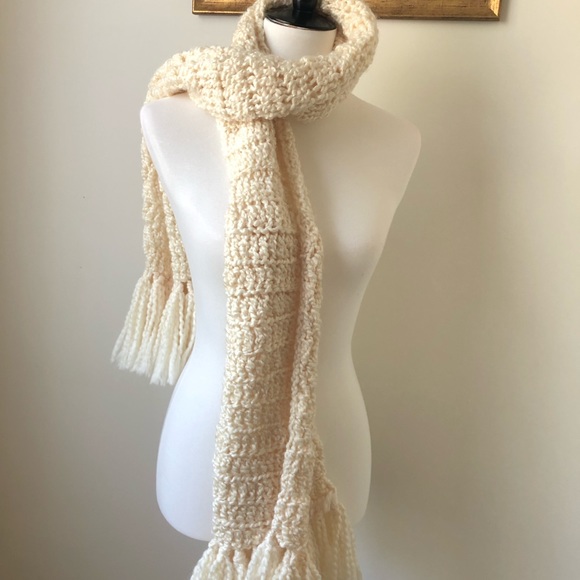 Final Price 🌹Ivory Wool shall. - Picture 5 of 5